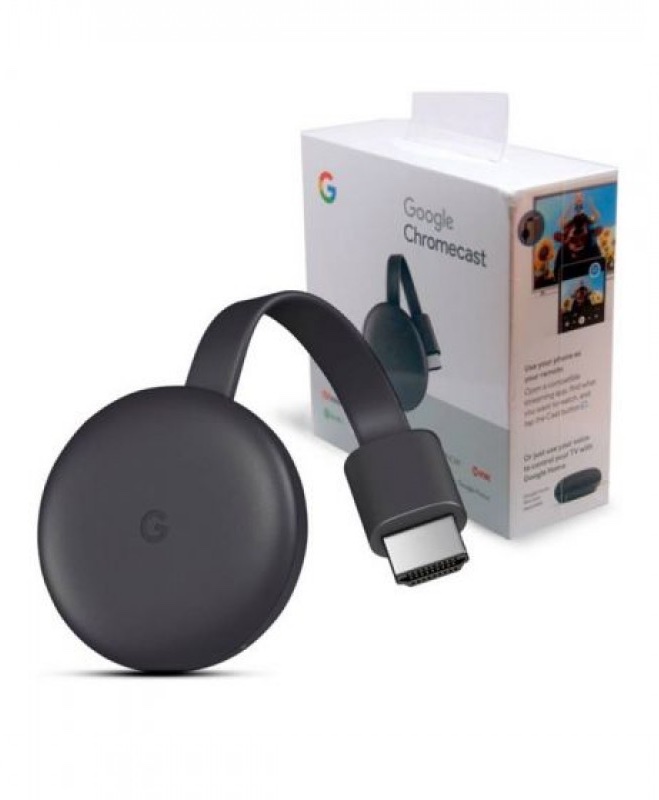 STREAMING DEVICE GOOGLE GOOGLE CROMECAST 3RD GEN PREKITE ECOMM