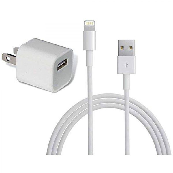 APPLE - Apple iPhone XS Max 5W USB Power Adaptor Lightning To USB cable