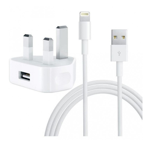 APPLE - Apple iPhone XS Max 5W USB Power Adaptor Lightning To USB cable