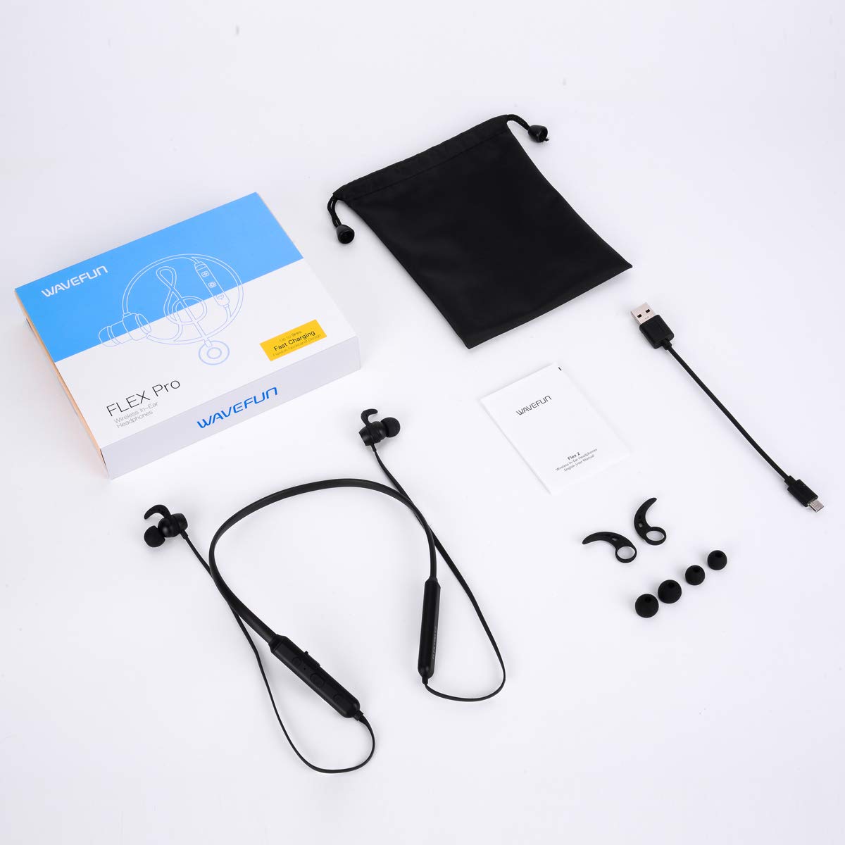 WAVEFUN - Wavefun Flex Pro Wireless Bluetooth Neckband Earphone