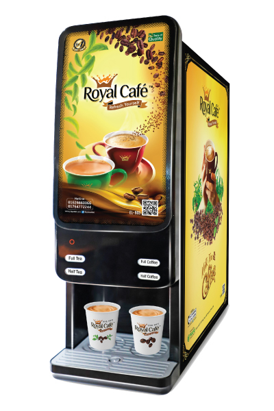 - - ROYAL EL-903 (PUMP SYSTEM-2 LANE-HALF/FULL CUP)