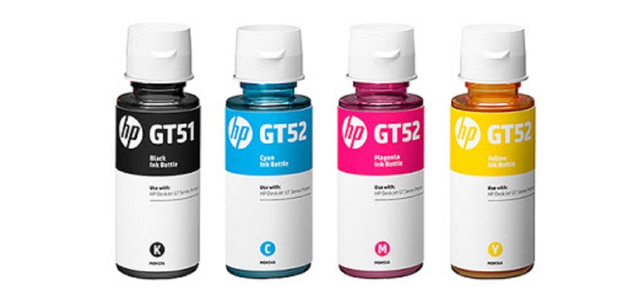 HP - HP GT52 Ink Bottle Set for HP Ink Tank 310 Series (Cyan, Magenta, Yellow, Black)